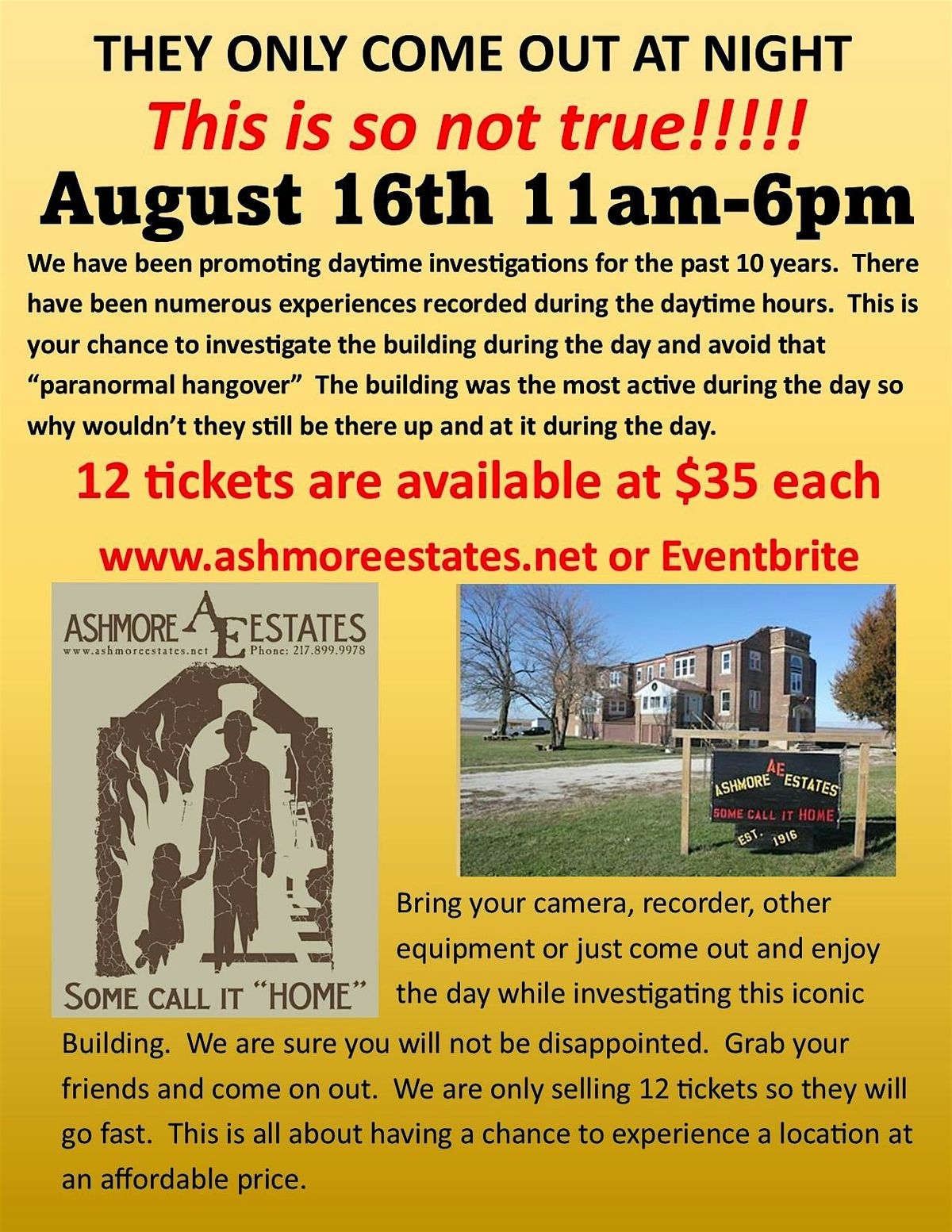 Daytime Investigation at Ashmore Estates