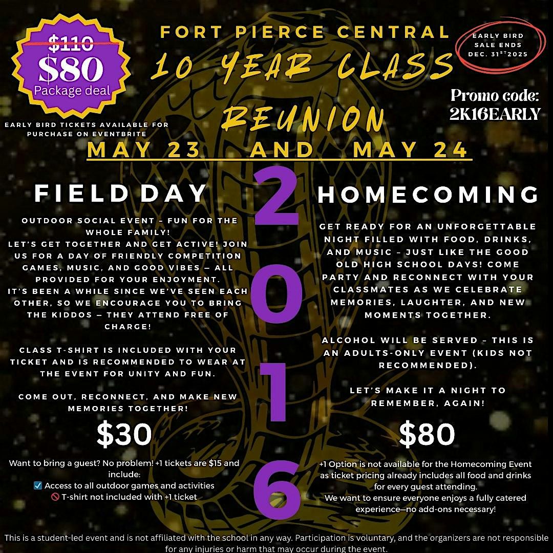 FPC 2K16 CLASS REUNION