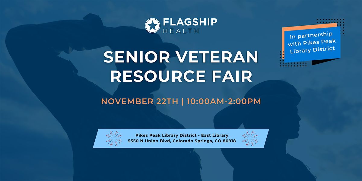 Senior Veteran Resource Fair with Pikes Peak Library District