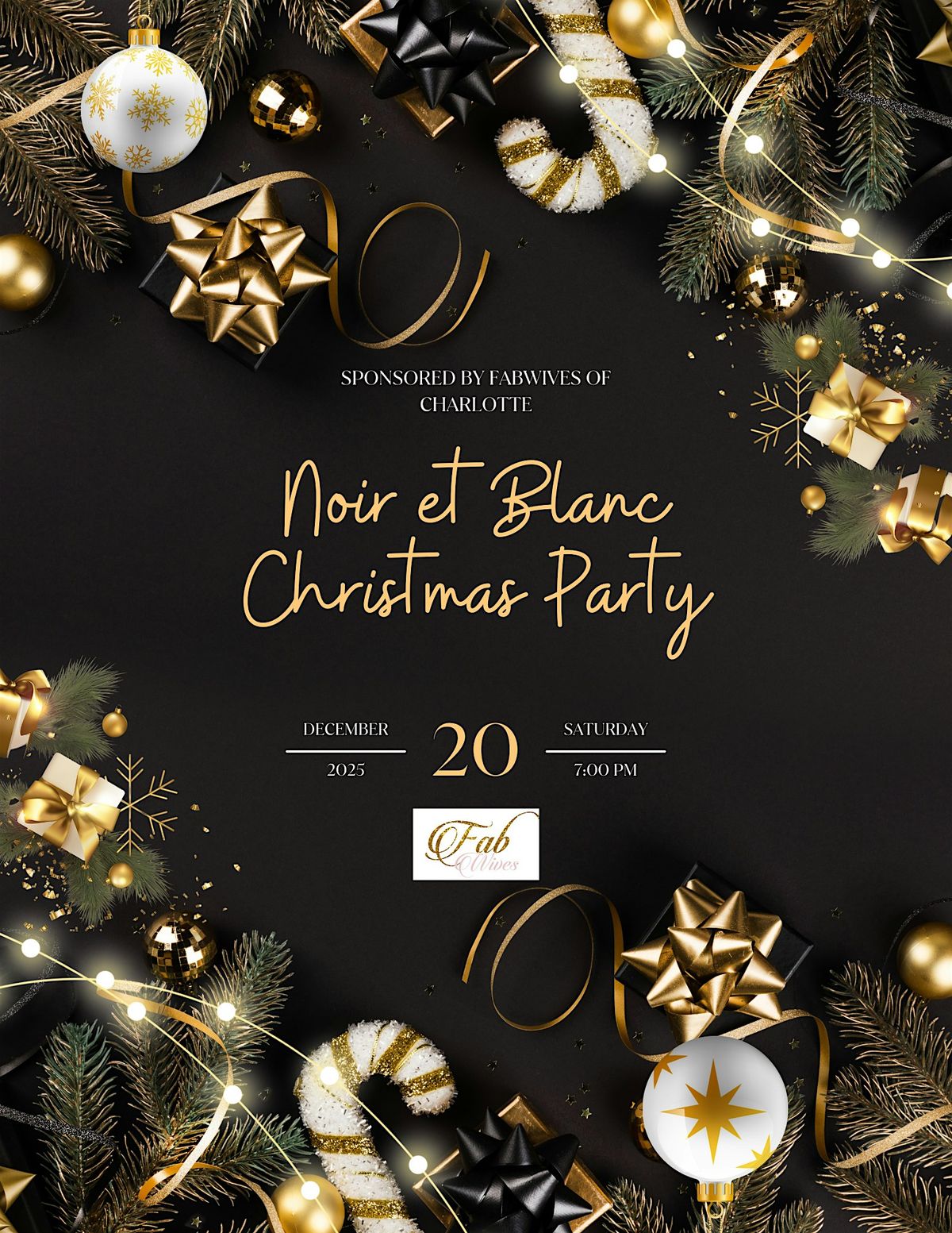 Noir et Blanc Holiday Edition
