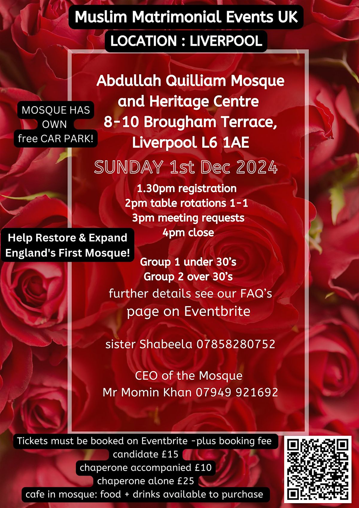 Muslim Matrimonial Events UK