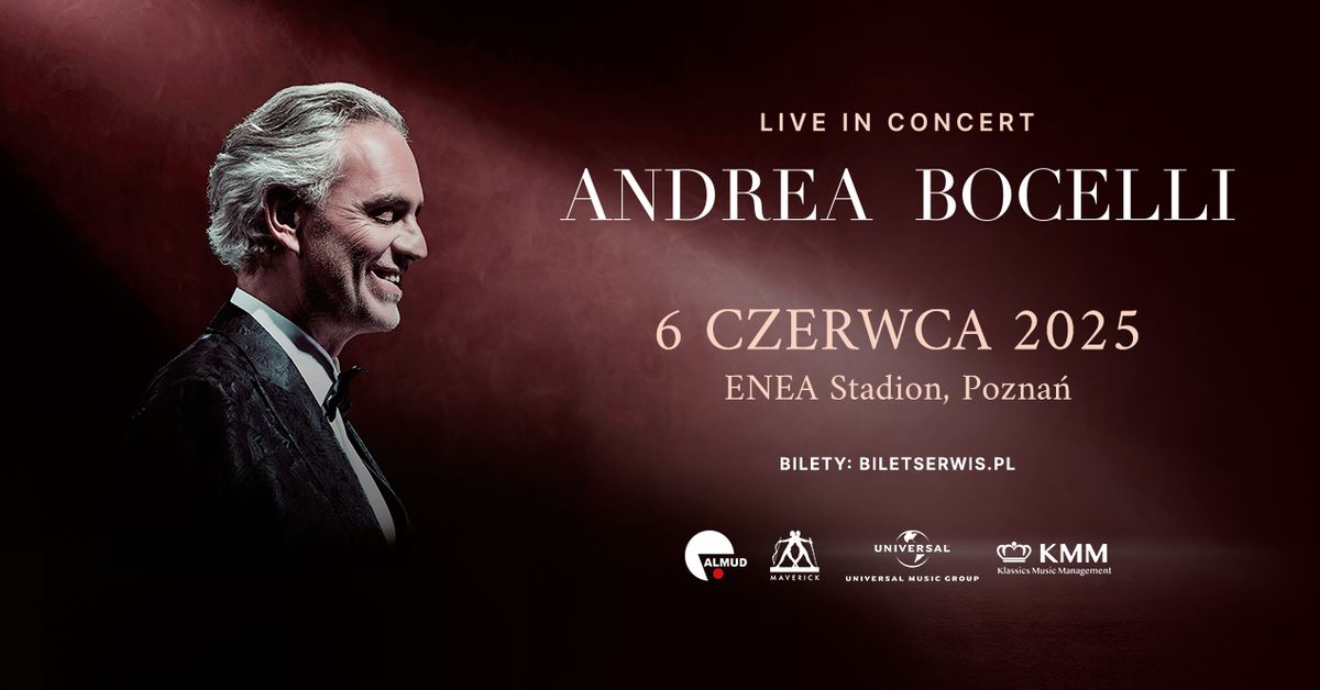 Andrea Bocelli @Pozna\u0144, Poland