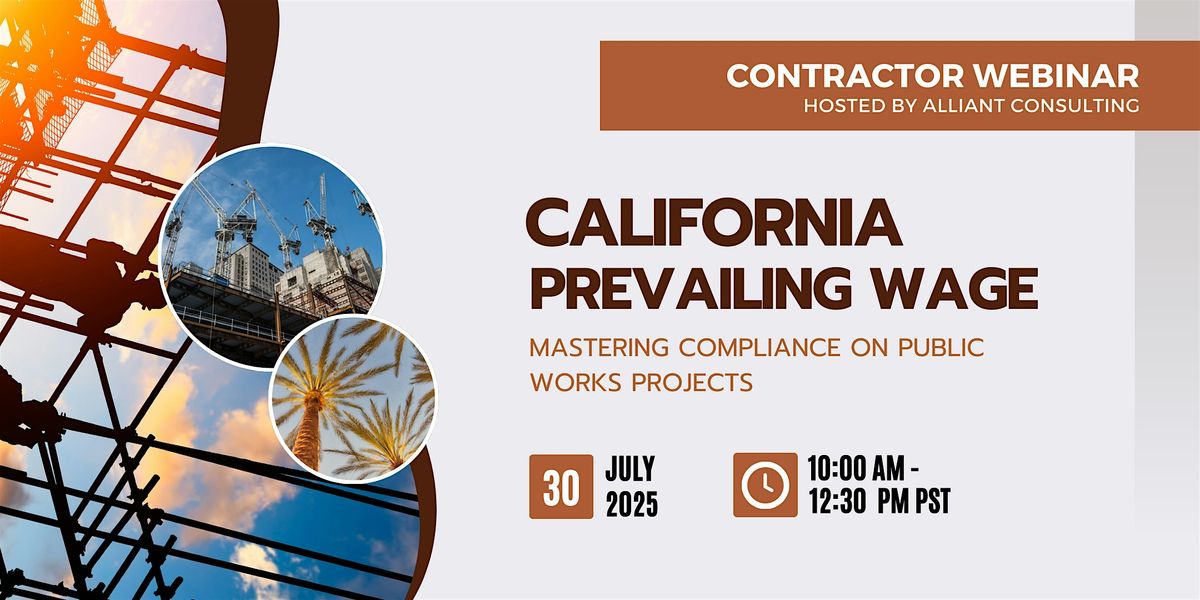 California Prevailing Wage 101