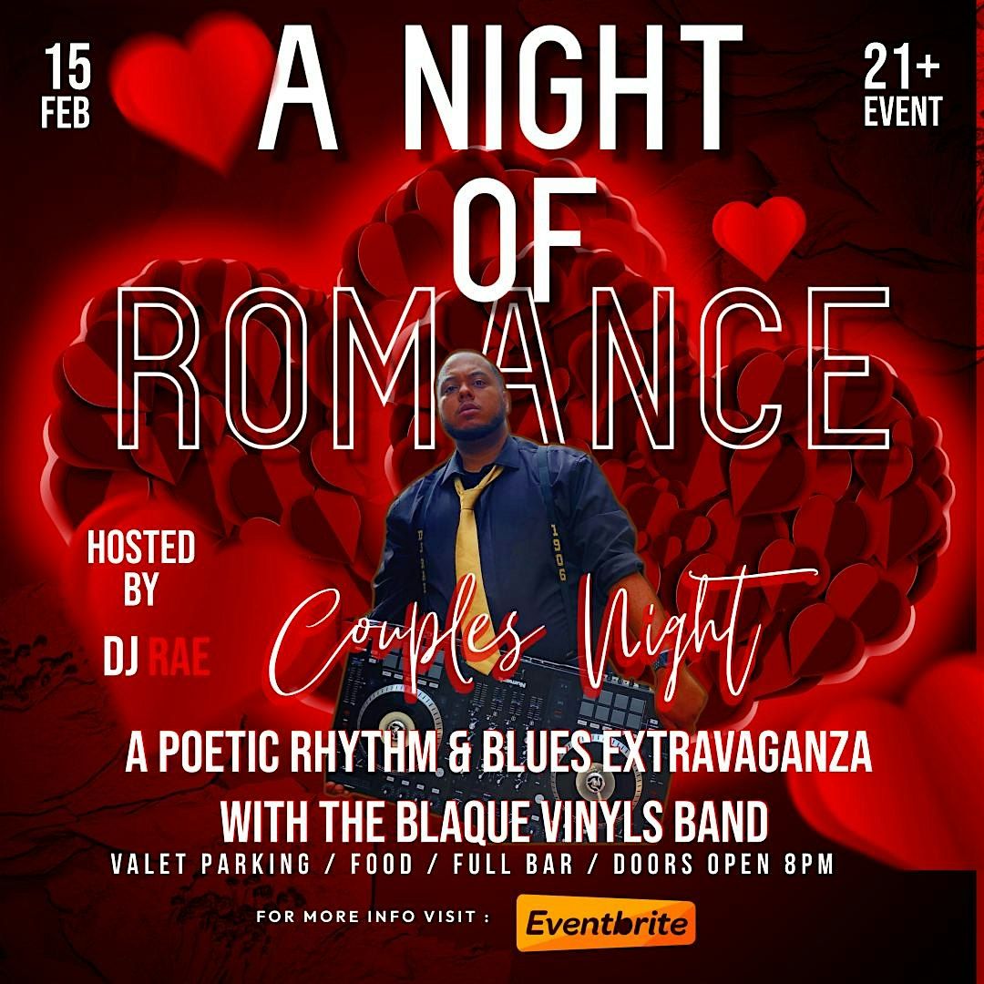 a Night of Romance: Poetic & Rhythm and Blues Extravaganza