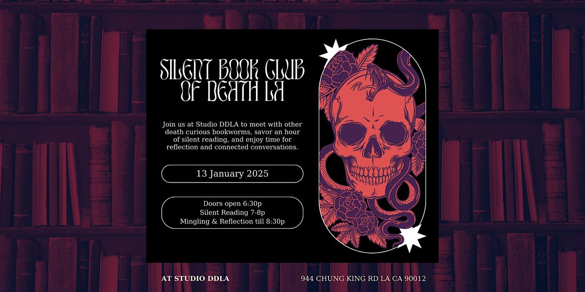 Silent Book Club of Death LA