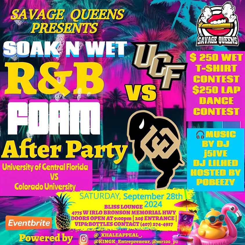 UCF Knights vs CU Buffs After Party\ud83c\udfc8\u203c\ufe0f