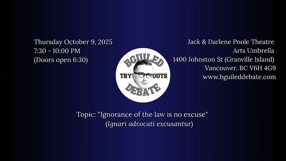 2025 BGuiled Debate Tryouts