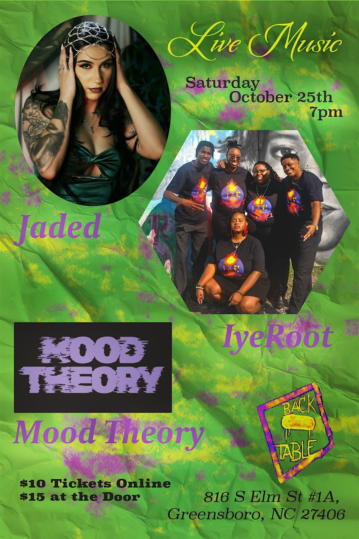 Jaded, Iye Root, & Mood Theory