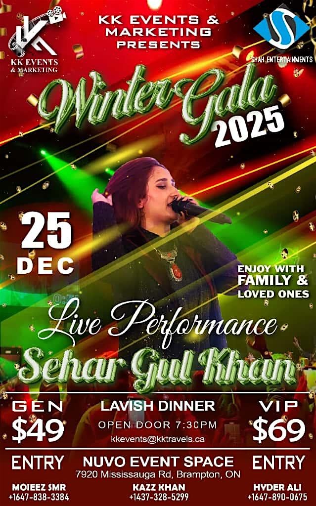 KK WINTER GALA DEC 25 2025 SHOW~JASHAN-E-QUAID \u2728