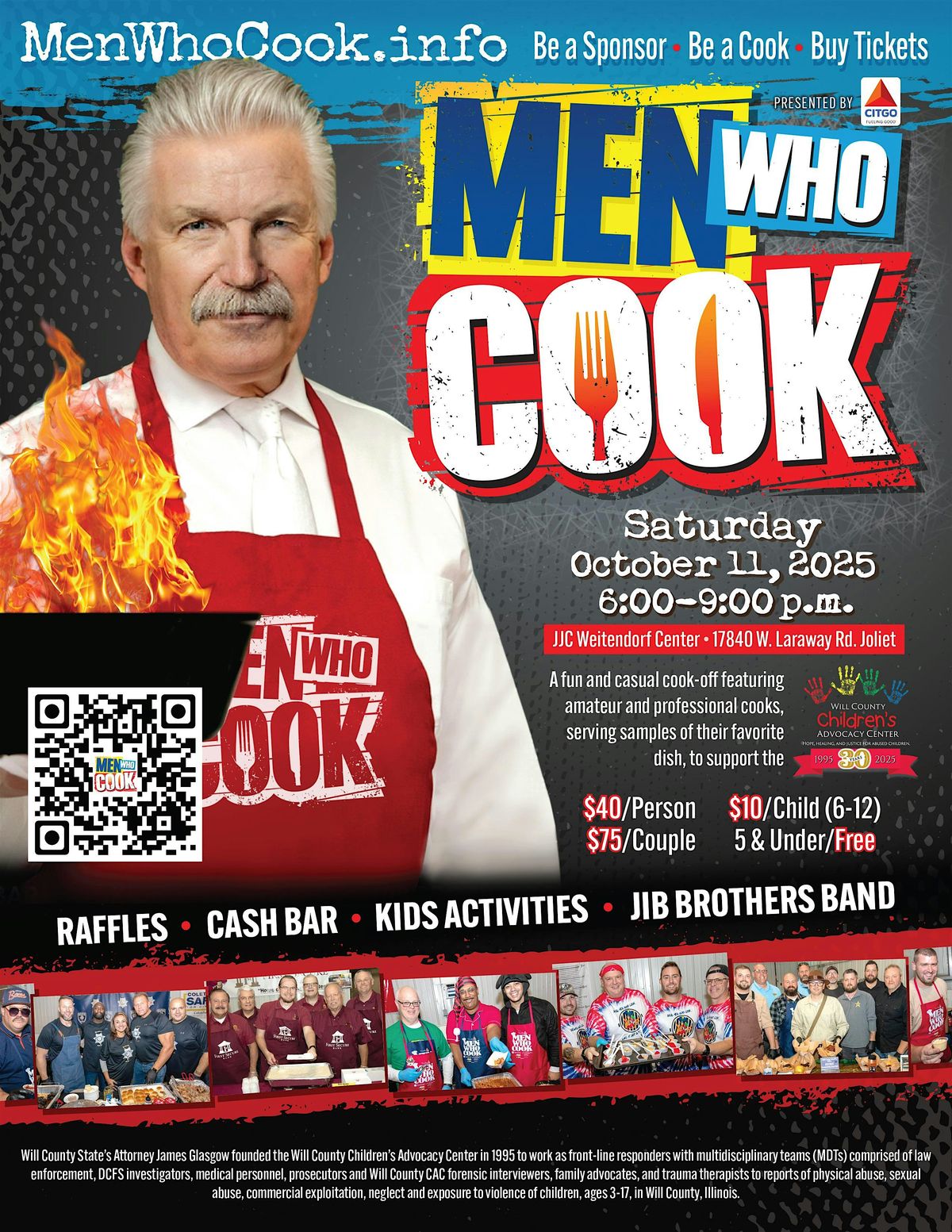 MEN WHO COOK for the Will County Children's Advocacy Center