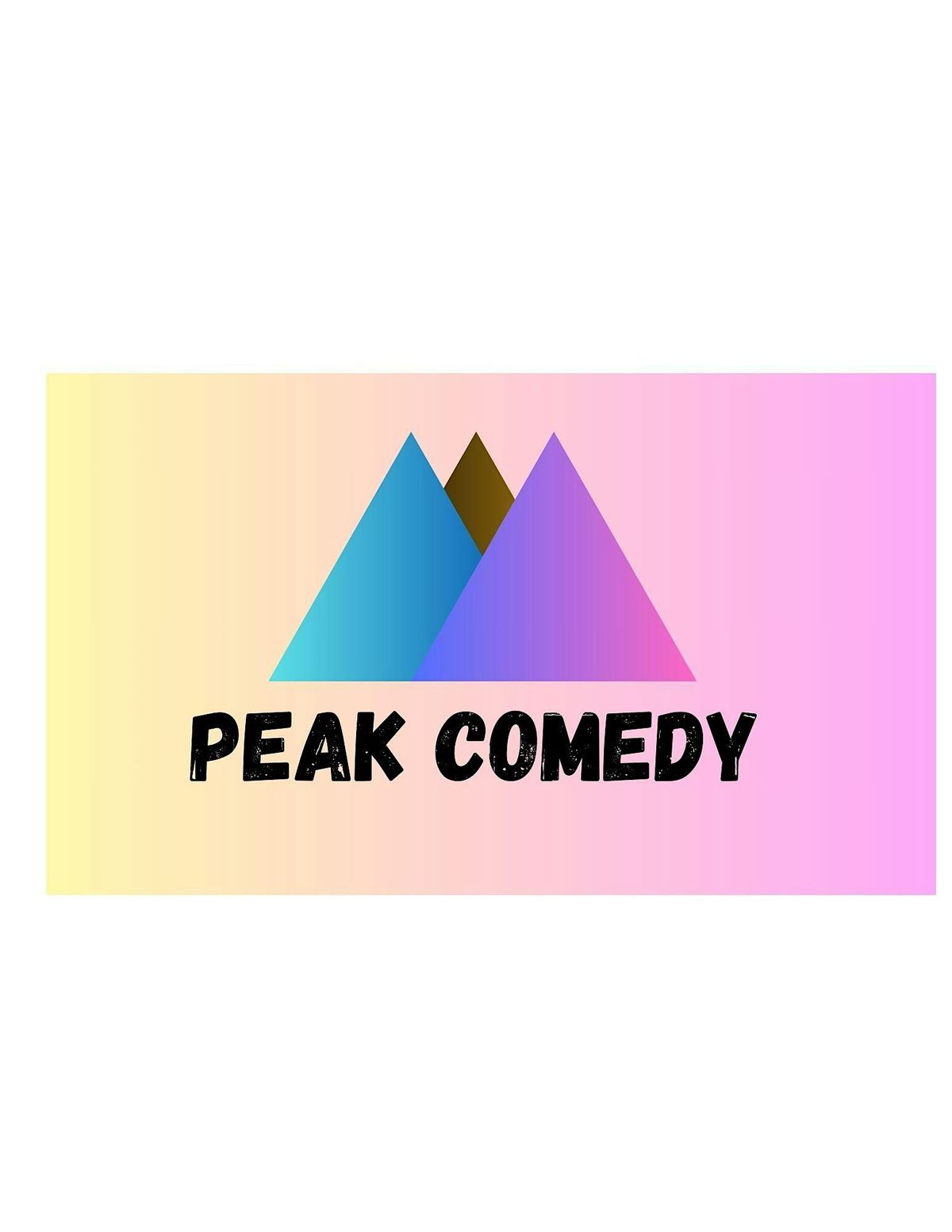 Peak Comedy! Stand-Up Comedy Show
