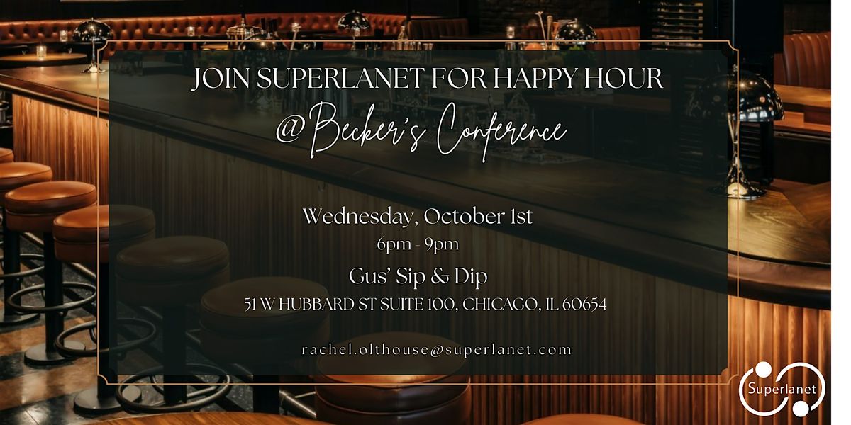 Superlanet Happy Hour-Beckers 2025-Chicago