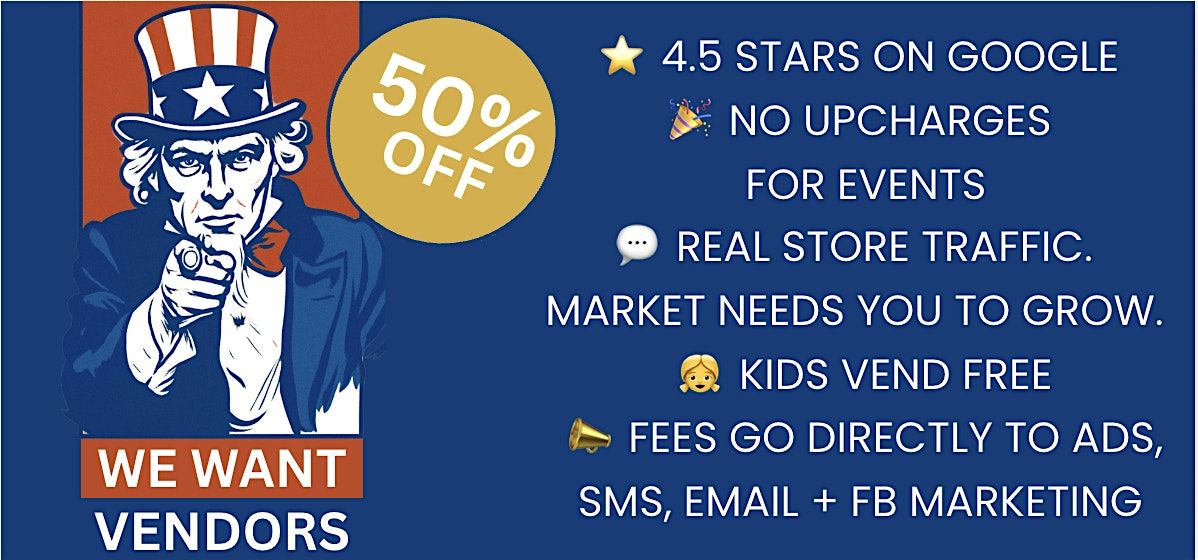 Weekend Vendors Market - LOWEST PRICES- EVERY weekend!