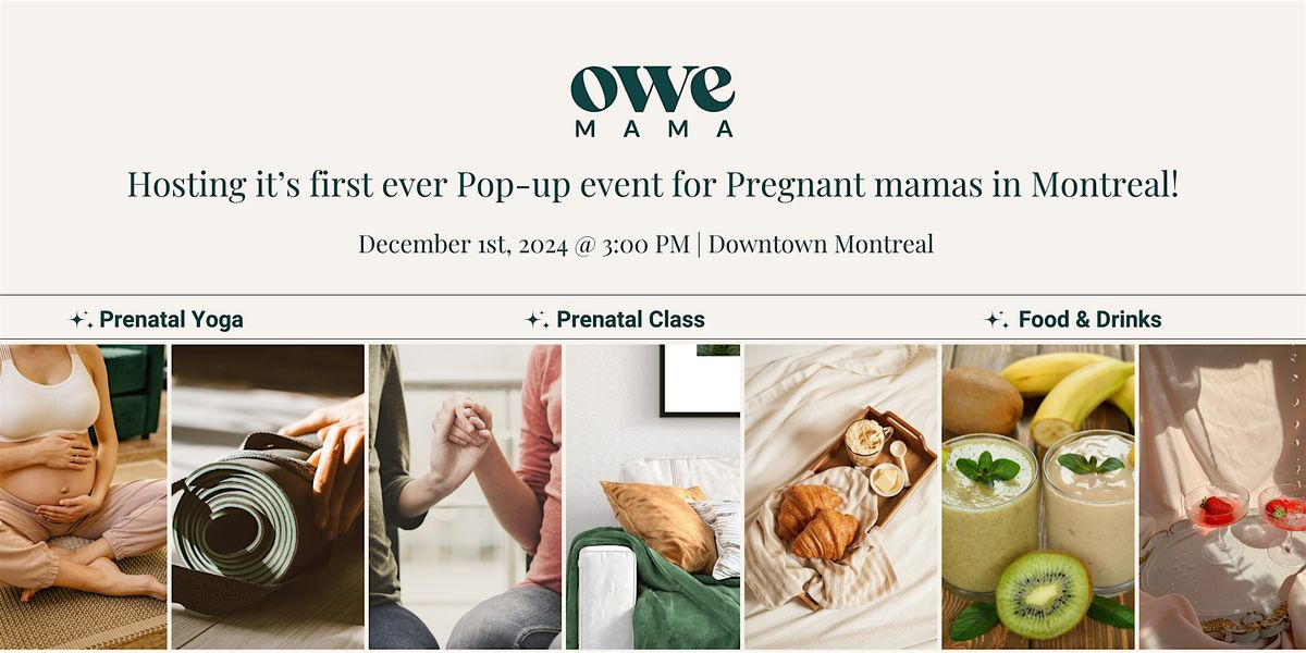 Owemama | Pop-Up for Pregnant Mamas-to-be in Montreal