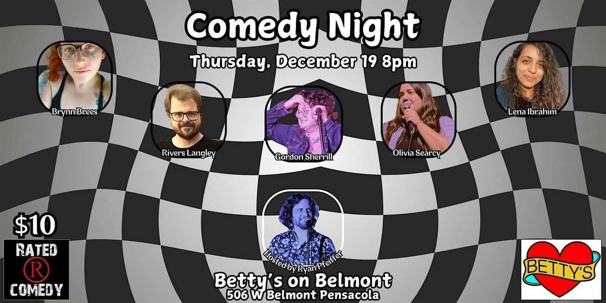 Pensacola Stand-Up Comedy Show At Betty's On Belmont