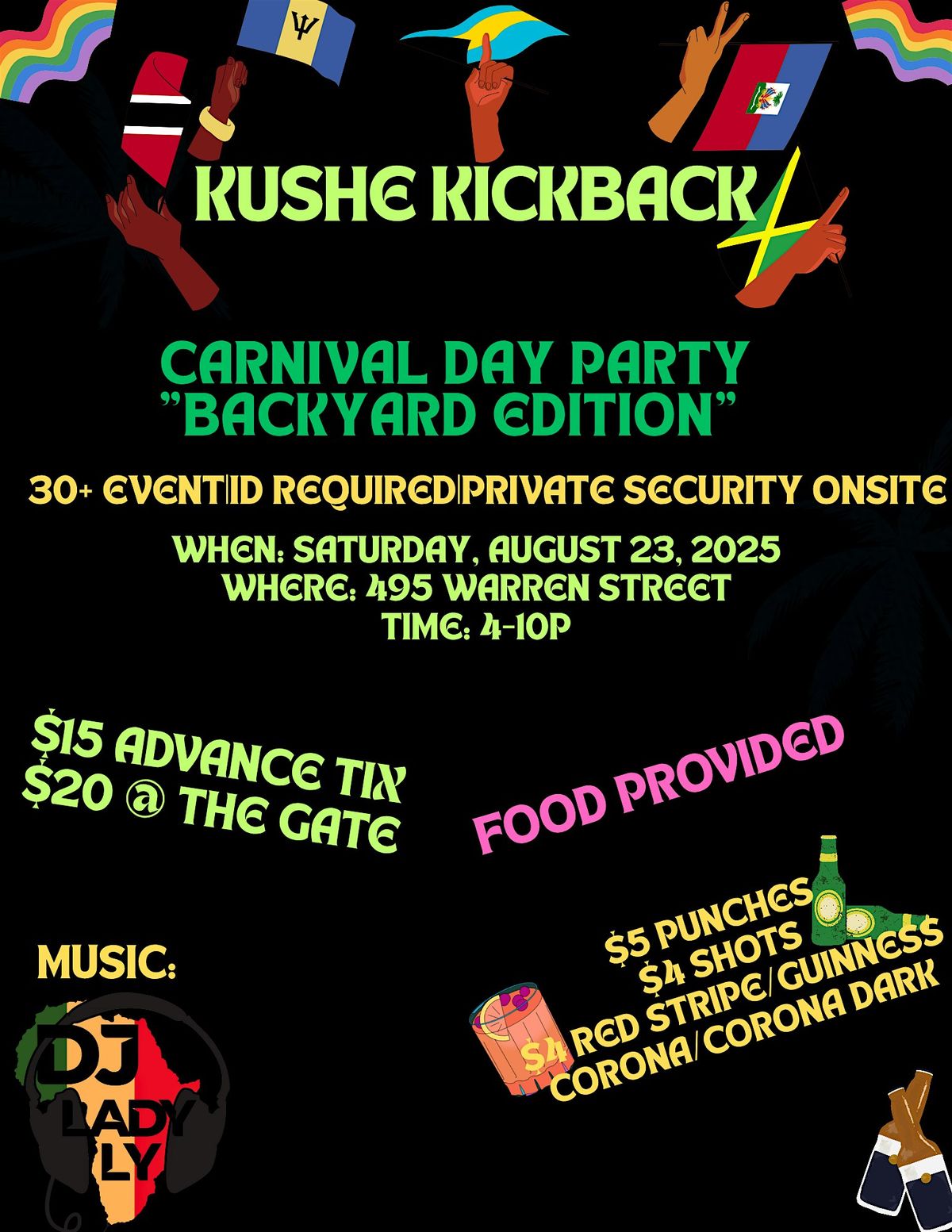 Ku'She Kickback Carnival Day Party