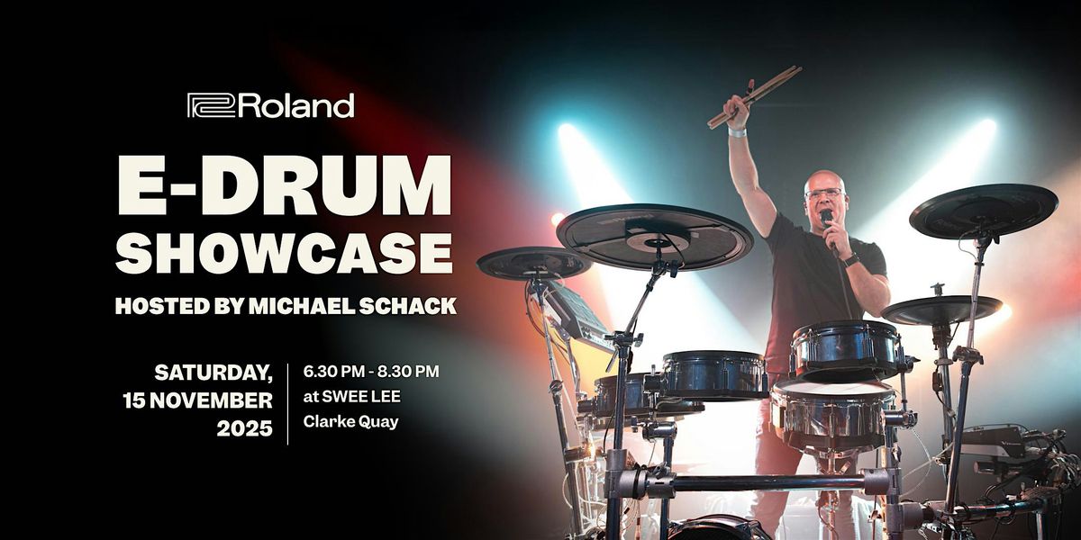 Roland E-Drum Showcase Hosted by Michael Schack