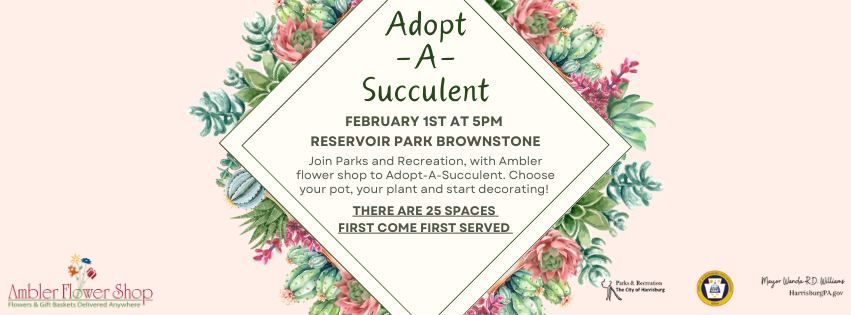 Adopt-A-Succulent