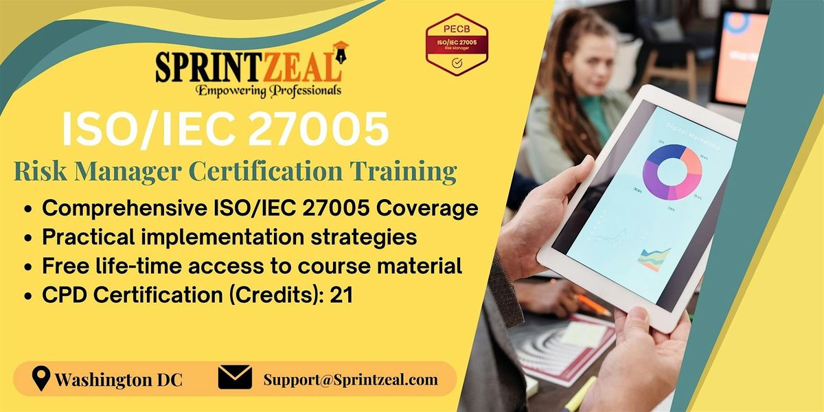 With Sprintzeal\u2019s ISO\/IEC 27005 Lead Risk Manager Training, master skills i