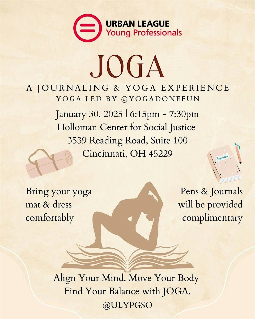 JOGA: A Journaling and Yoga Experience