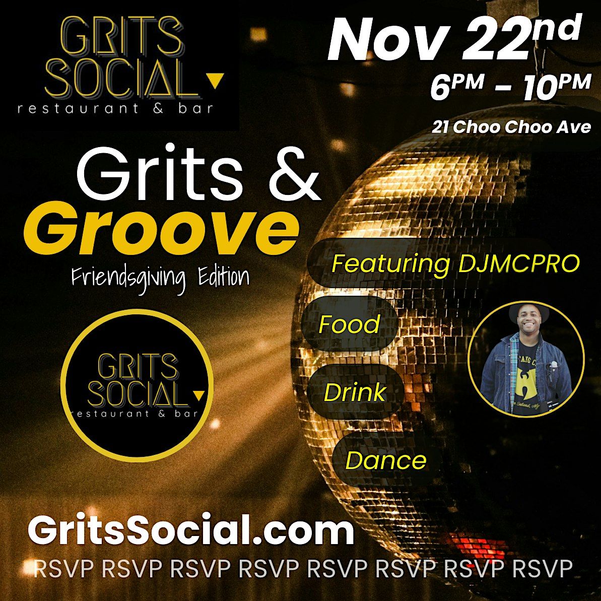 Grits & Groove: Friendsgiving Edition