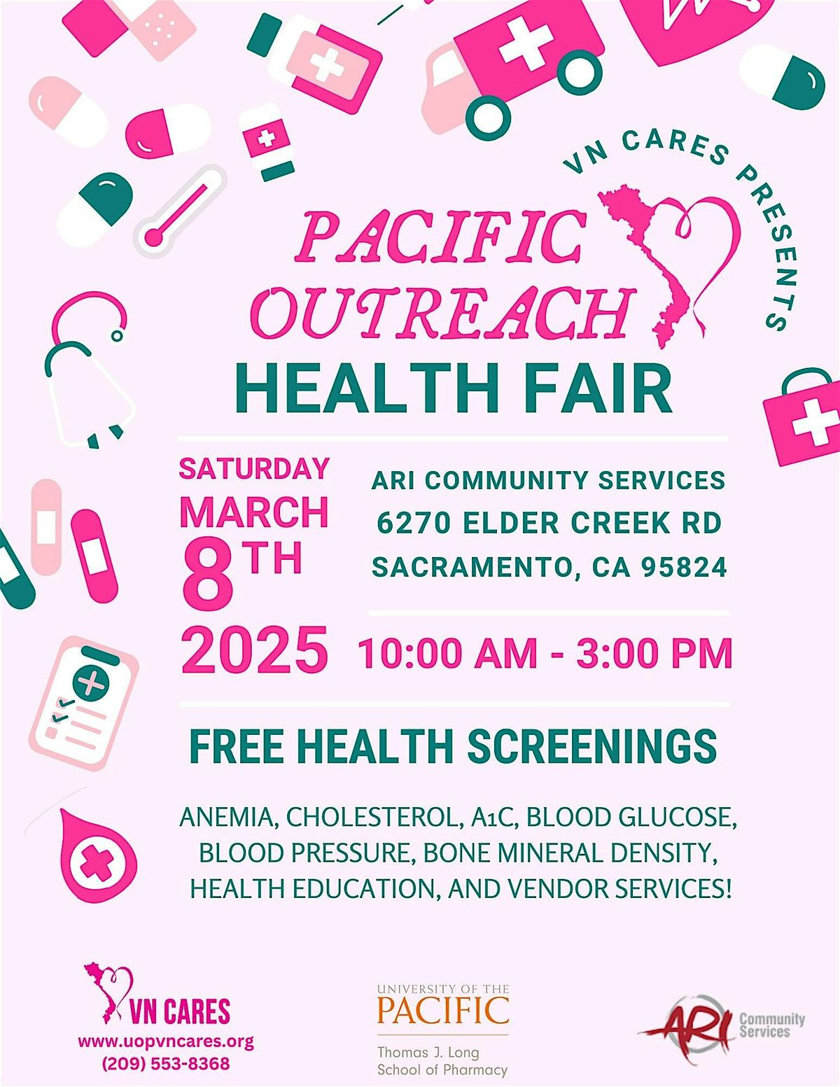 VN CARES Pacific Outreach Health Fair