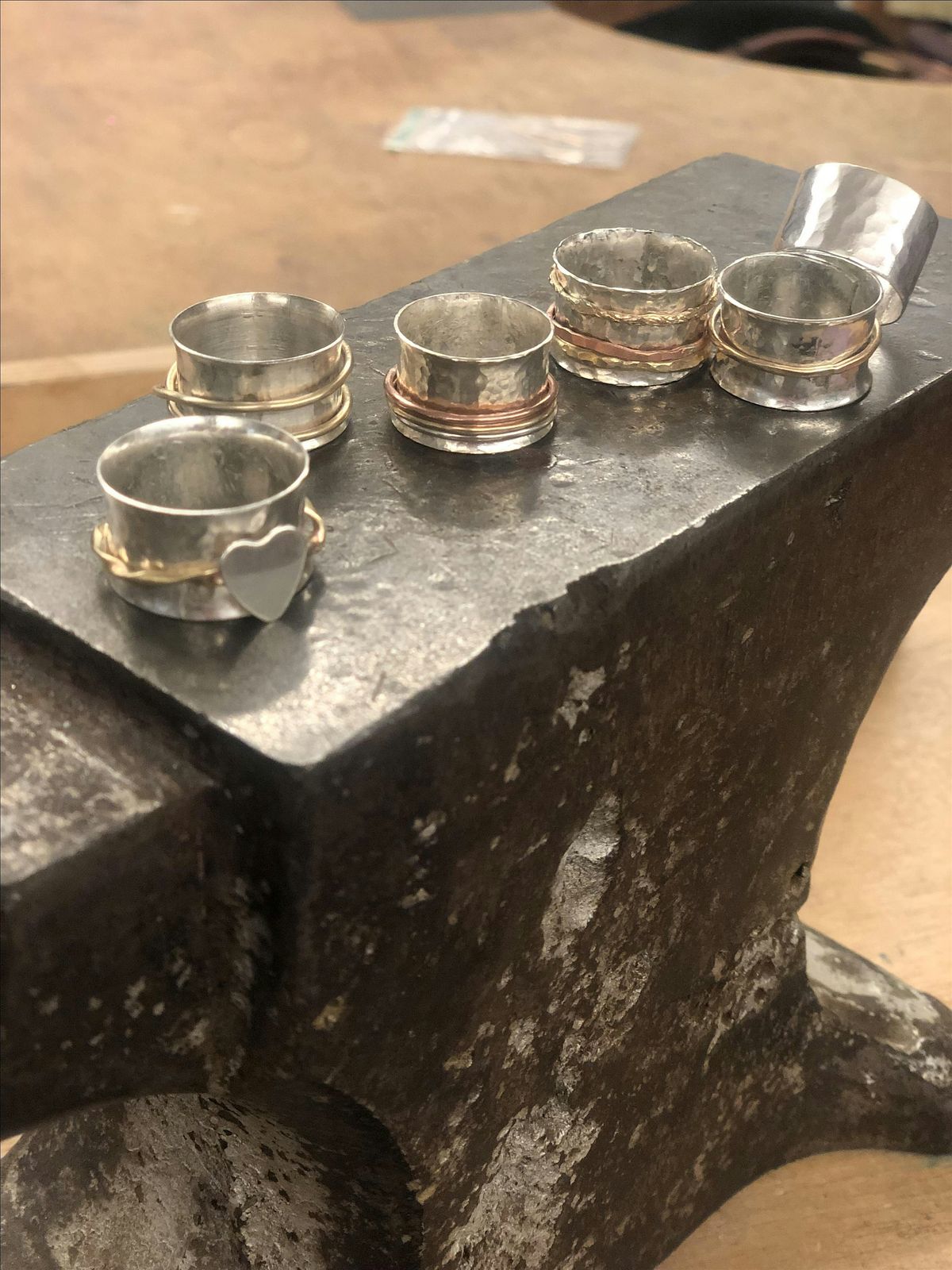 Spinner Rings - Saturday Metalsmithing Workshop