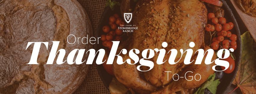 Order Thanksgiving To-Go from The Clubs of Stonebridge Ranch