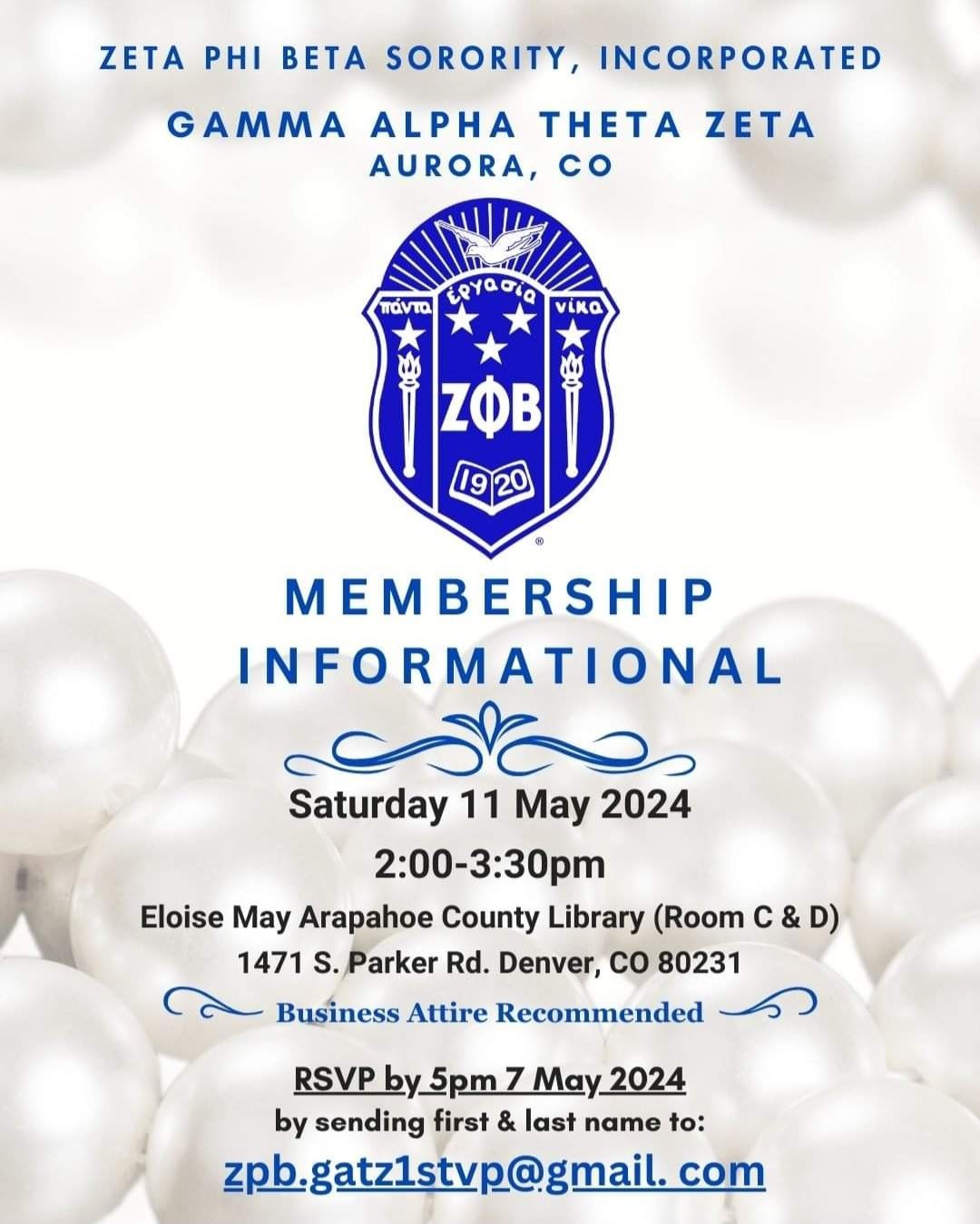 Membership Informational 