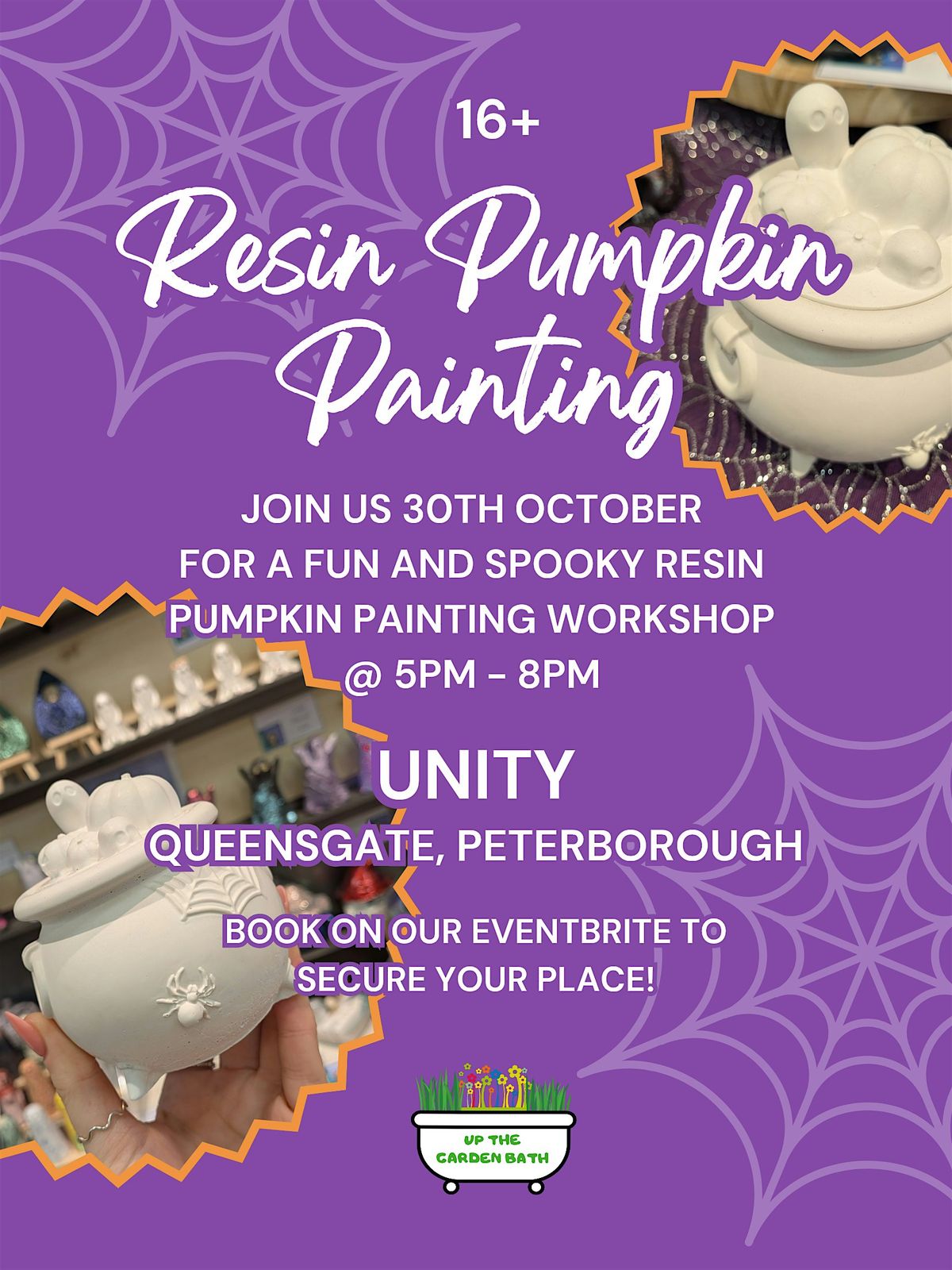 Resin Pumpkin Painting Workshop