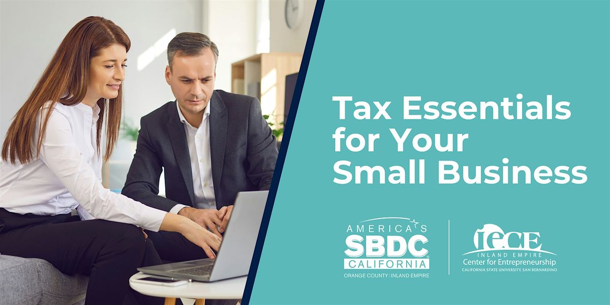 TAX ESSENTIALS FOR YOUR SMALL BUSINESS