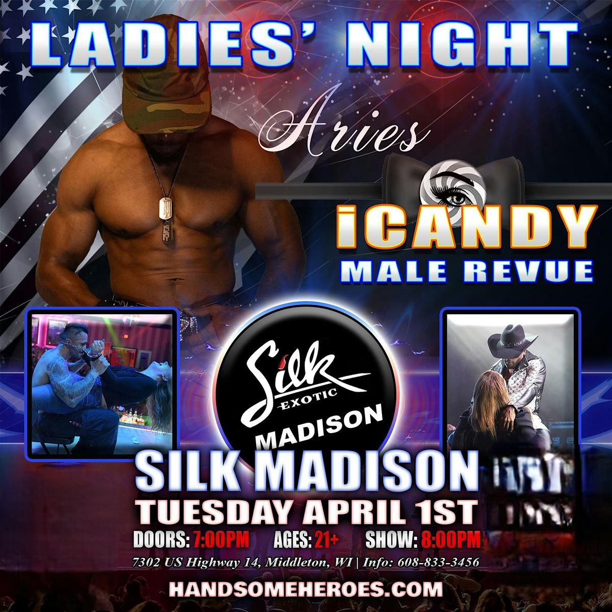 iCandy Male Revue at Silk Exotic MADISON