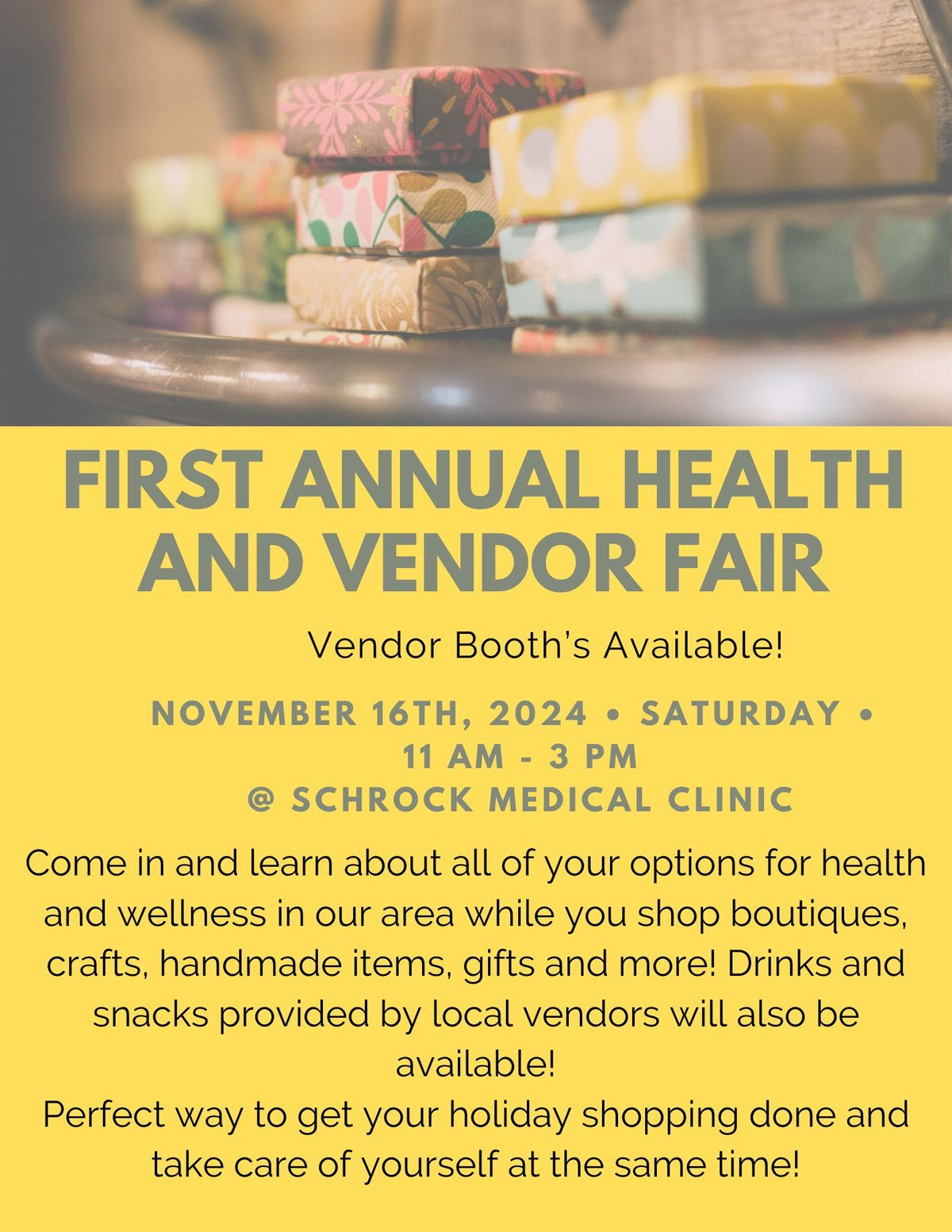 Health and Vendor Fair