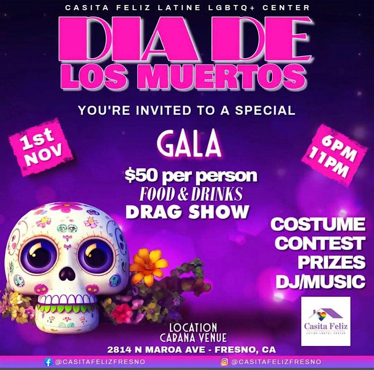 Dia De Los Muertos Gala
