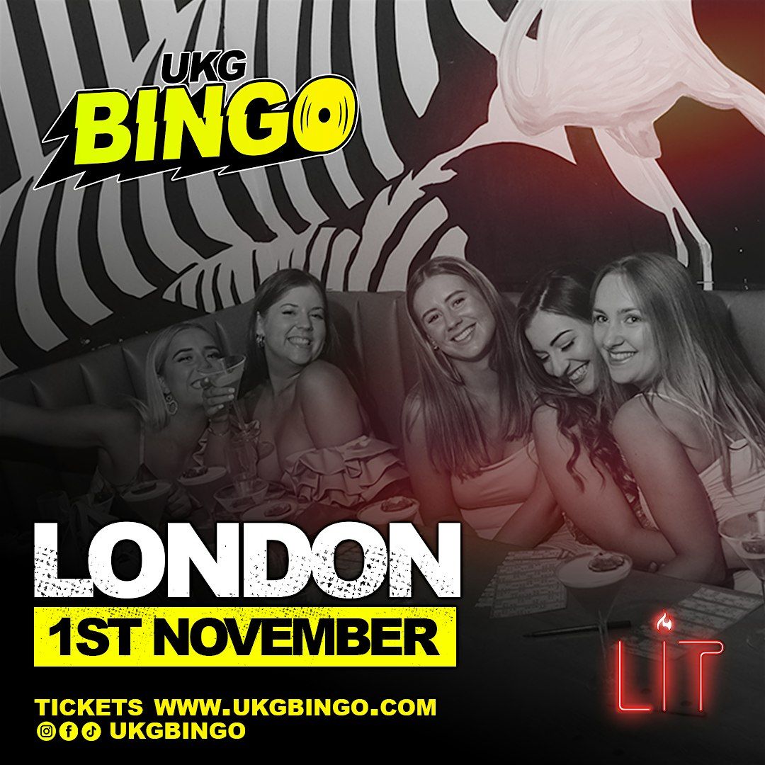 UKG BINGO Sat 1st Nov London