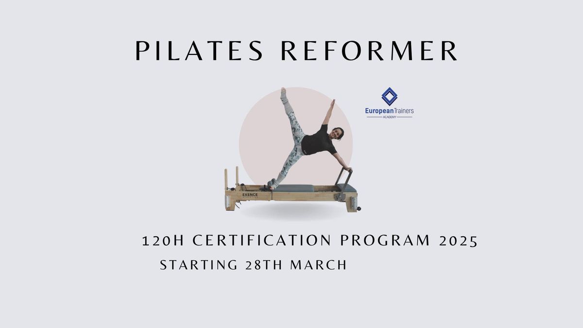 Pilates Reformer Certification program 