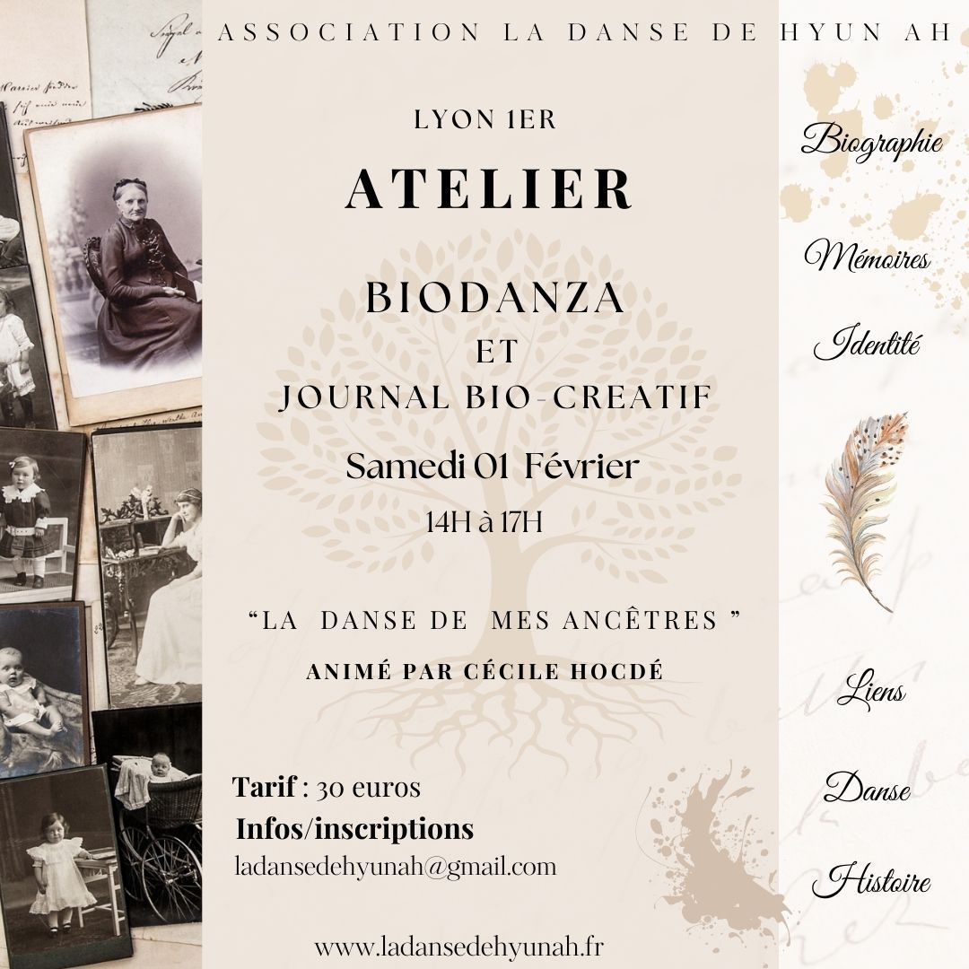 Atelier Biodanza et journal bio cr\u00e9atif 