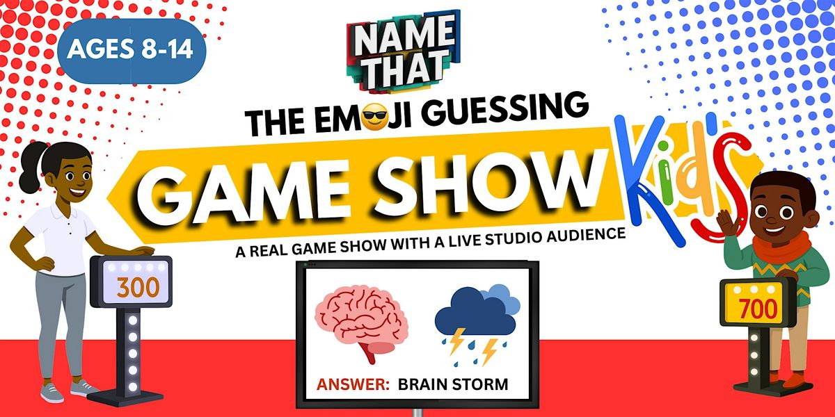 \u201cName That\u201d Game Show KIDS EVENT