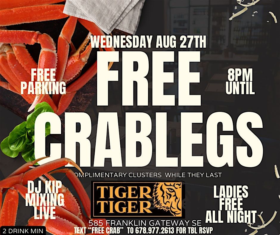 FREE CRAB LEGS + RNB KARAOKE