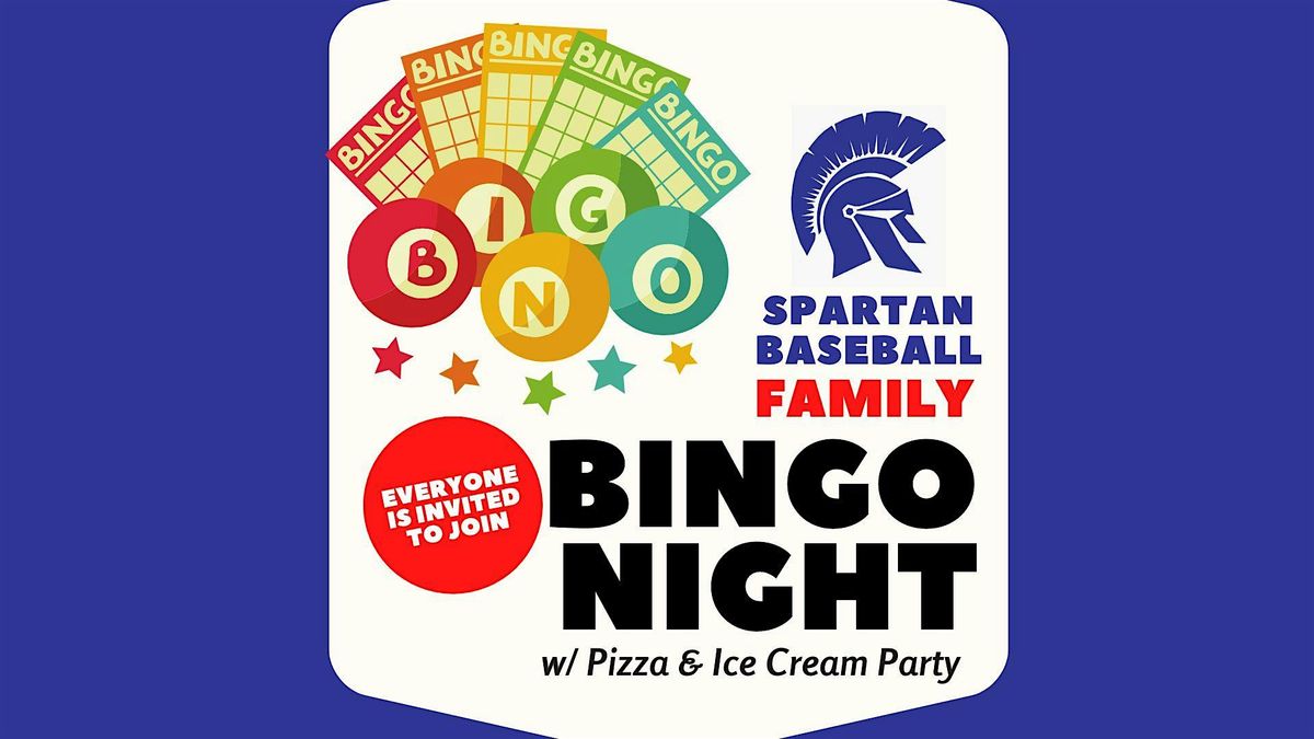 3rd Annual Bingo Night - Benefiting Hillsboro Spartan Youth Baseball