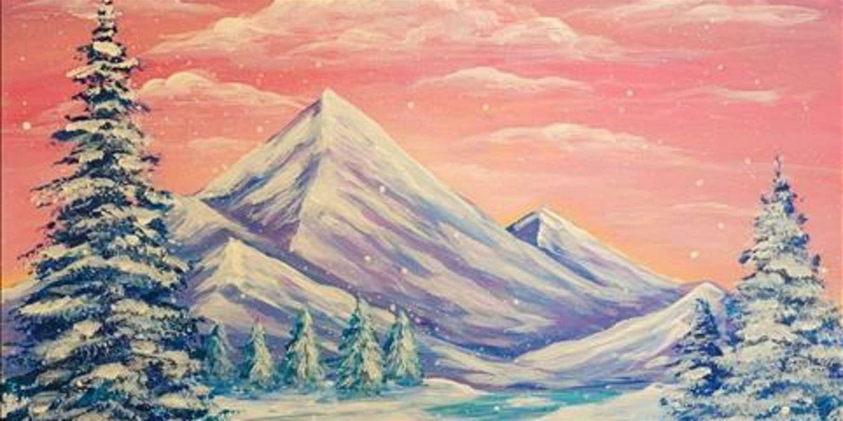 Snowy Scenery - Paint and Sip by Classpop!\u2122