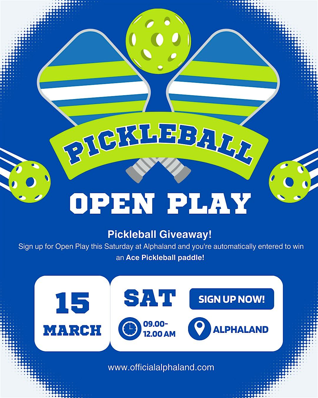 PICKLEBALL OPEN PLAY