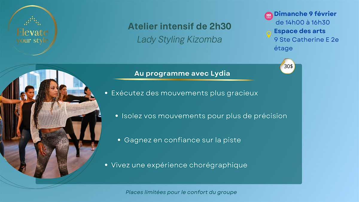 Cours de Lady styling  Kizomba (tous niveaux)