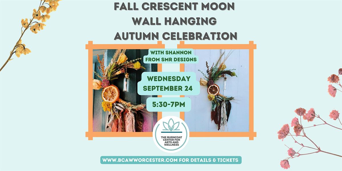 DIY Crescent Moon Wall Hanging \u2013 Autumn Equinox Celebration