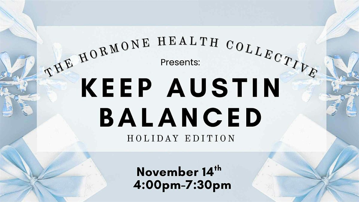 The HHC VENDOR SIGNUP  | Keep Austin Balanced | Holiday Edition
