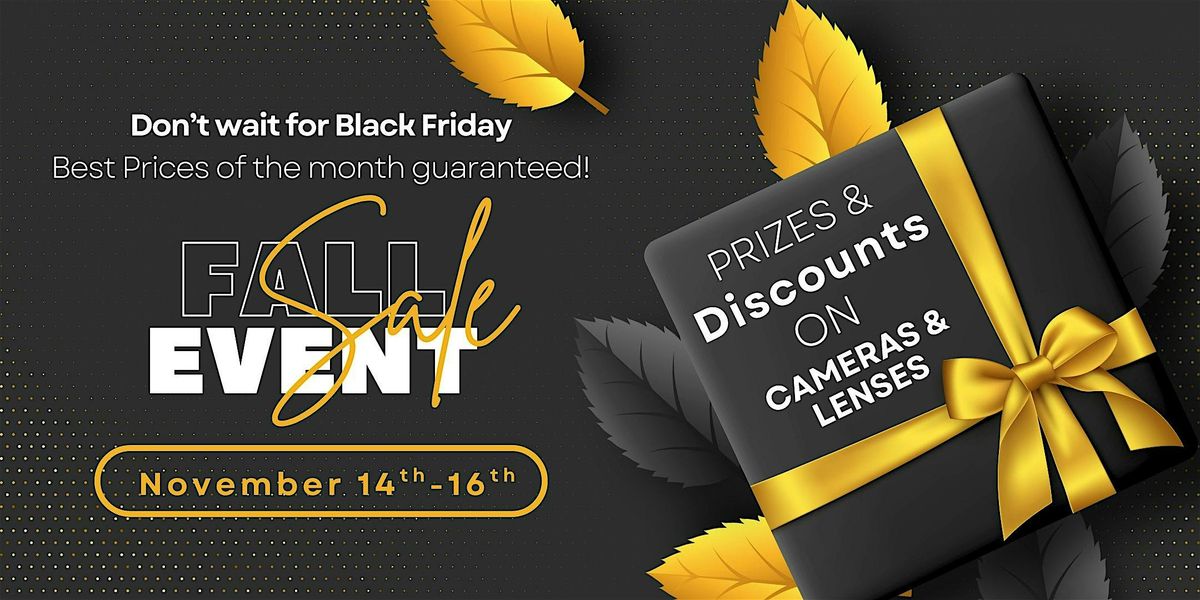 Fall Sales Event