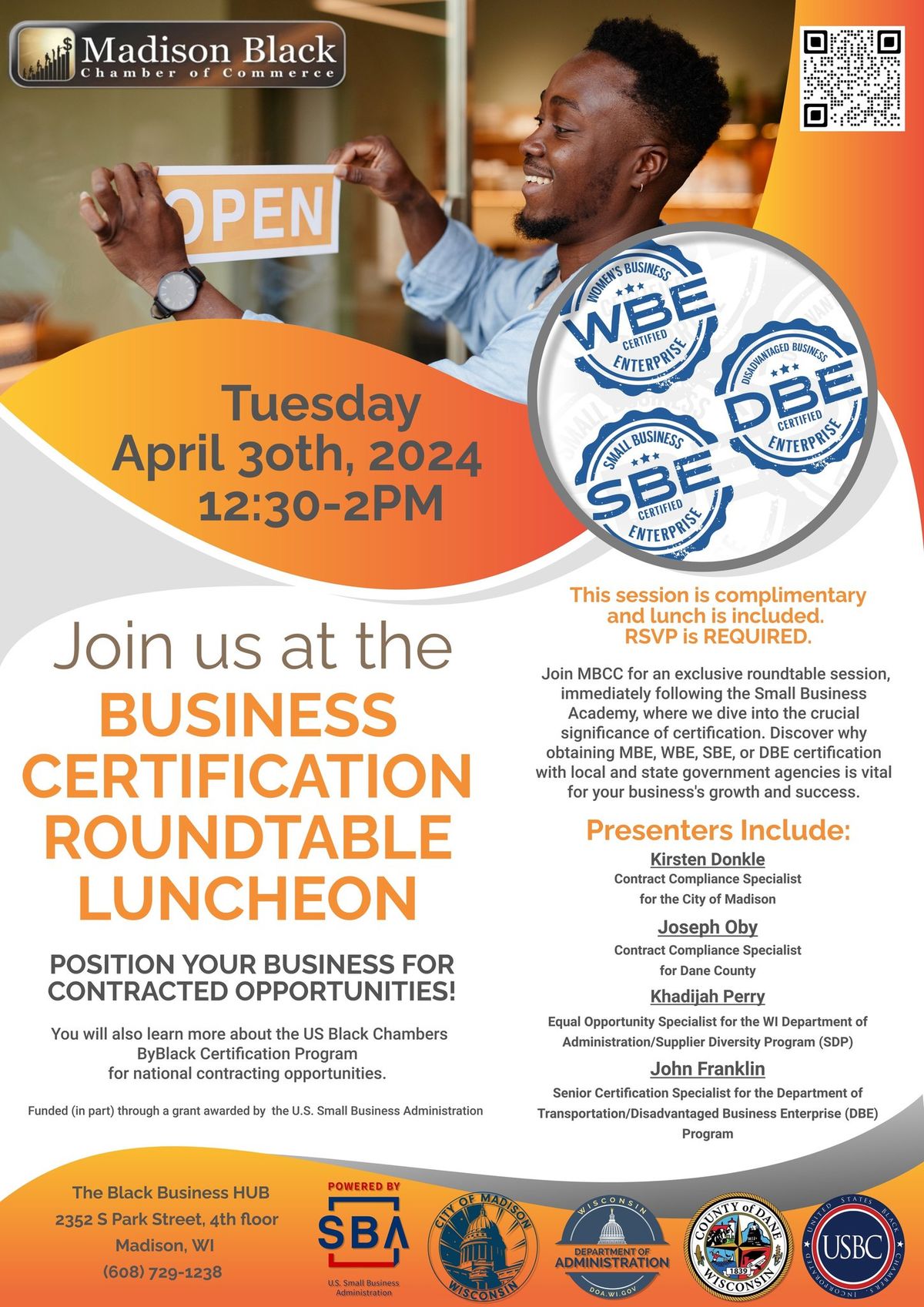 Business Certification Roundtable