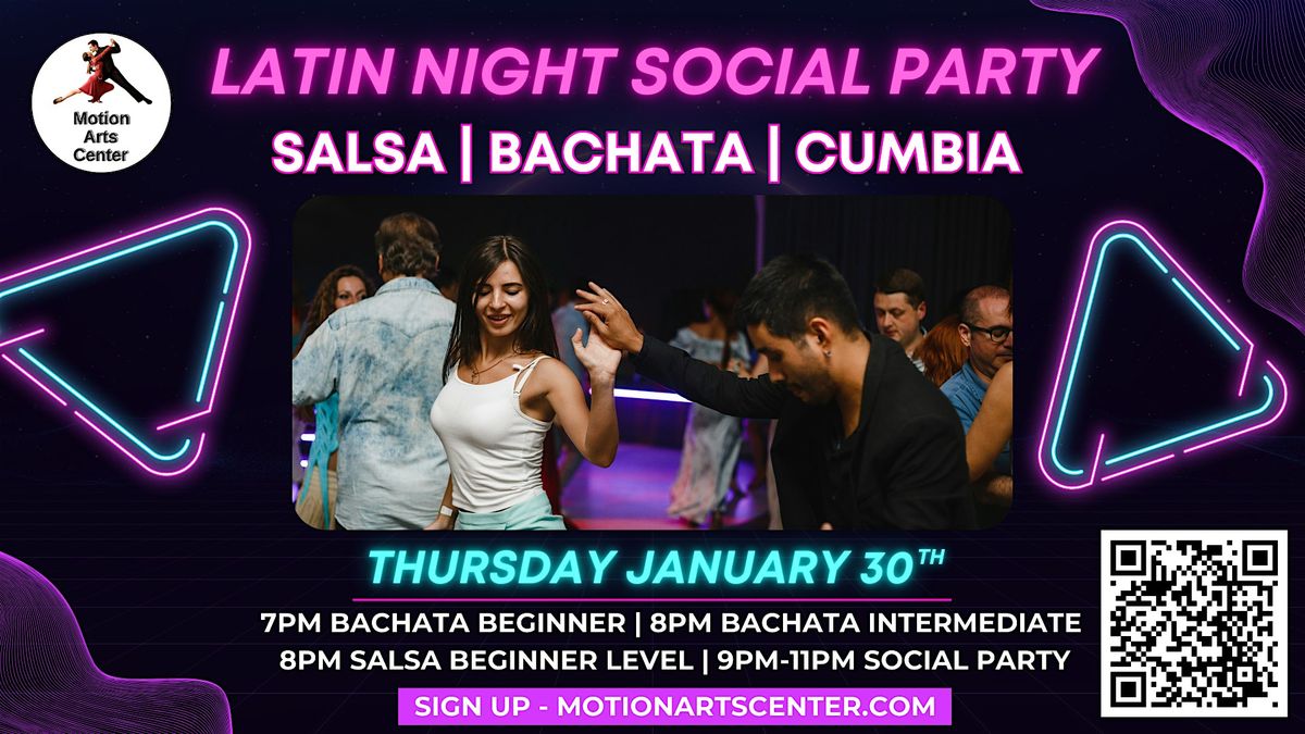 Social Latin Dance Party!