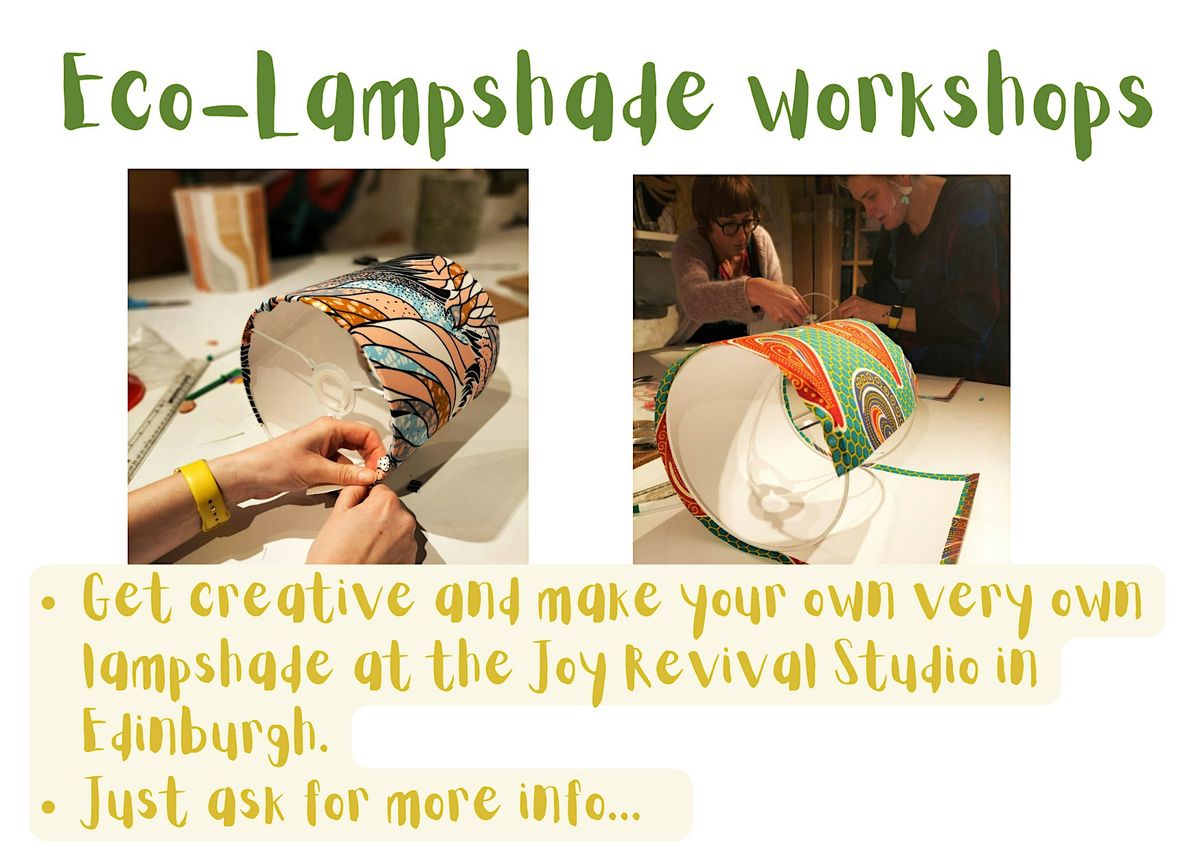 Eco-lampshade workshop