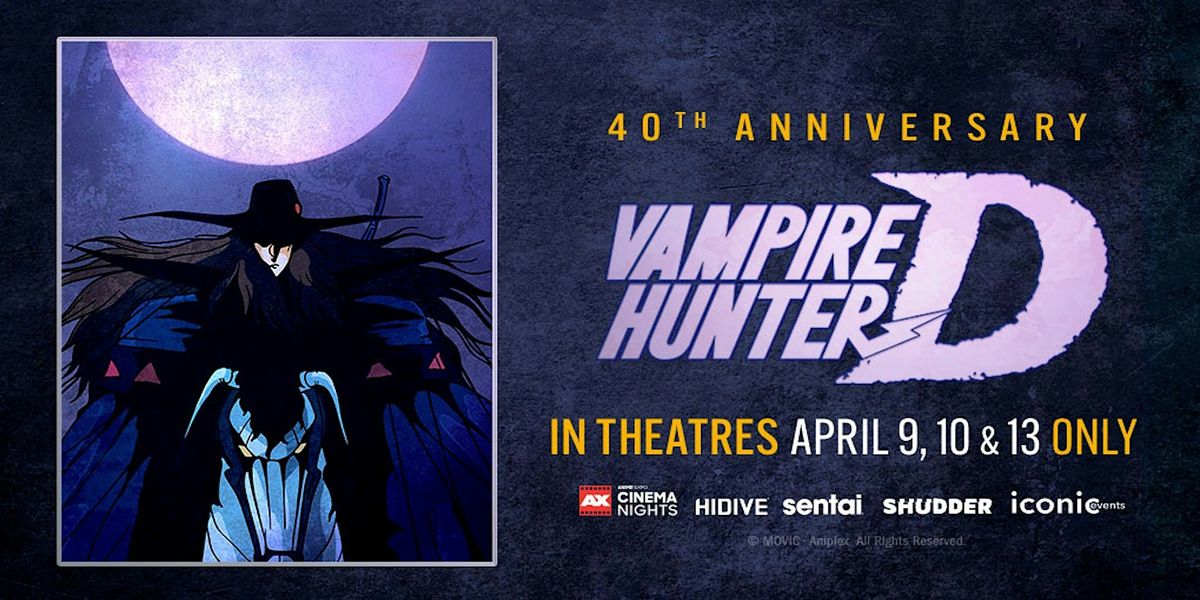 Vampire Hunter D 40th Anniversary